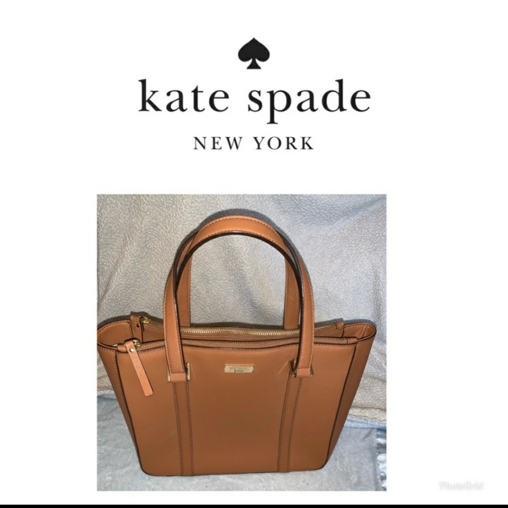 Kate Spade Newbury Lane Cadene Leather Tote Bag